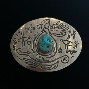 Sterling Silver Belt Buckle